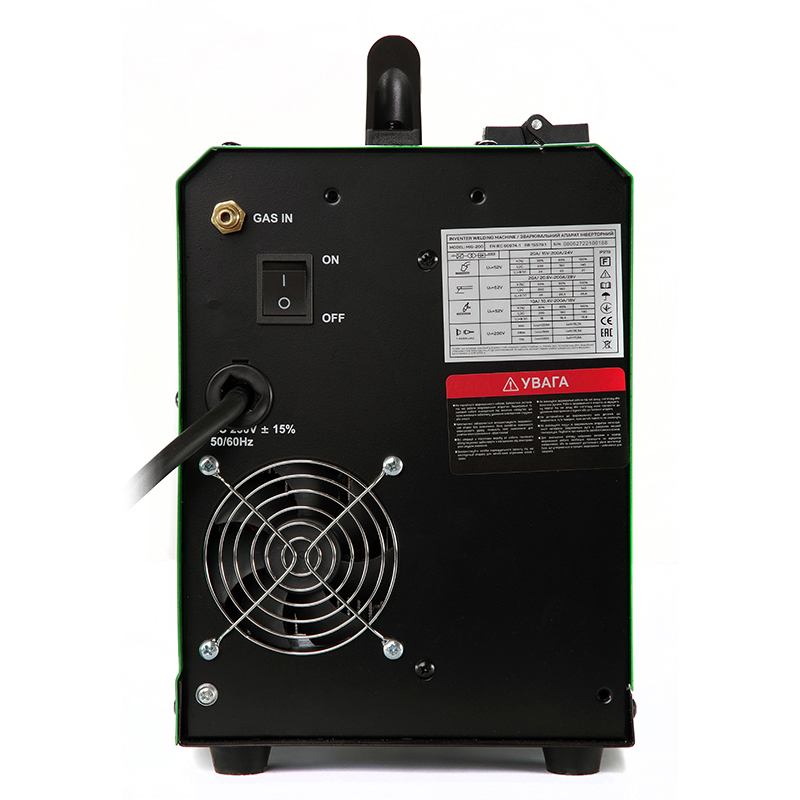 Зварювальний напівавтомат інверторний APRO MIG-200, 20-200А, ел.5мм, пр.0.8-1мм 5кг 2.5+1.5+3м - Зображення 8