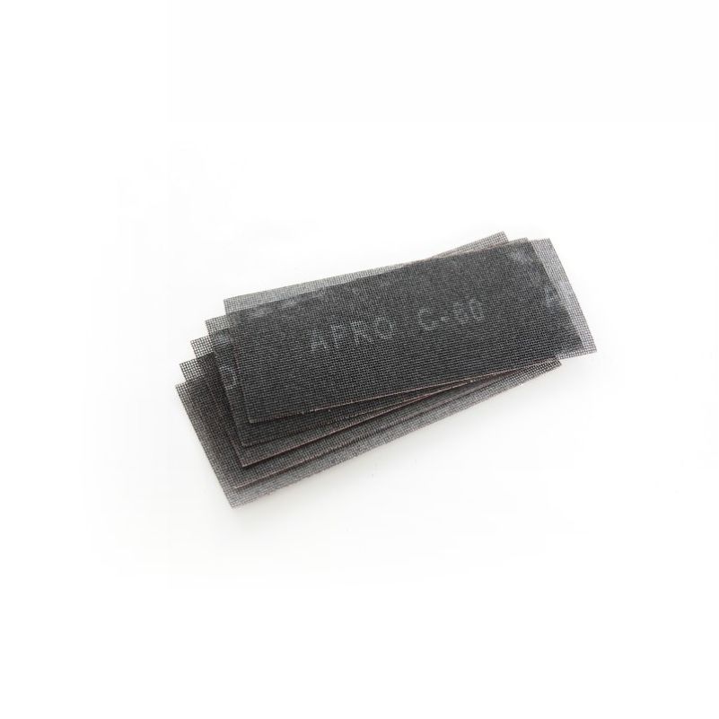 Сітка абразивна APRO P60 115×280мм карборунд (5шт) - Зображення 3