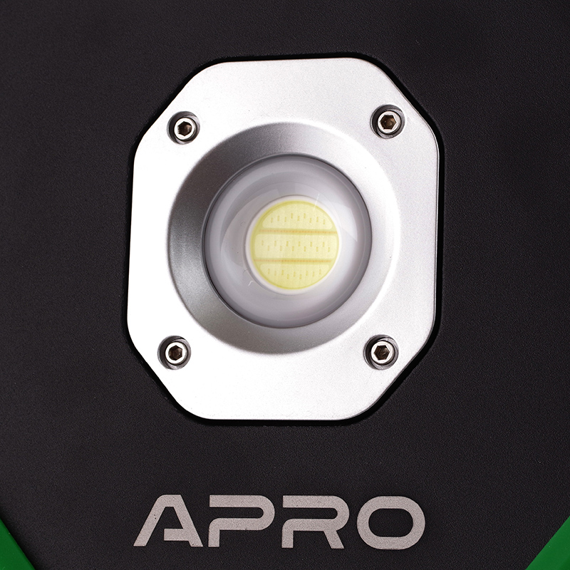 Акумуляторний світлодіодний прожектор 10Вт (Li-ion 3.7V 4400mAh) APRO - Зображення 10