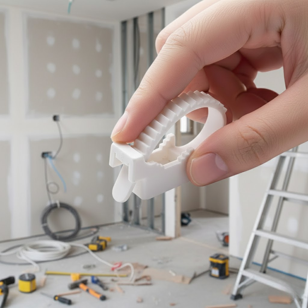 Кріплення ремінцеве 7×80 мм біле APRO