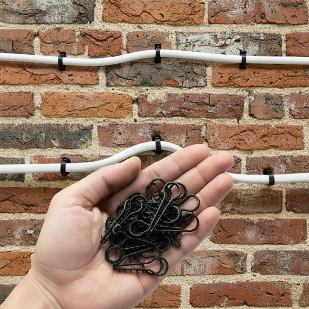 Дюбель-ялинка Ø10 для круглих дротів чорний APRO