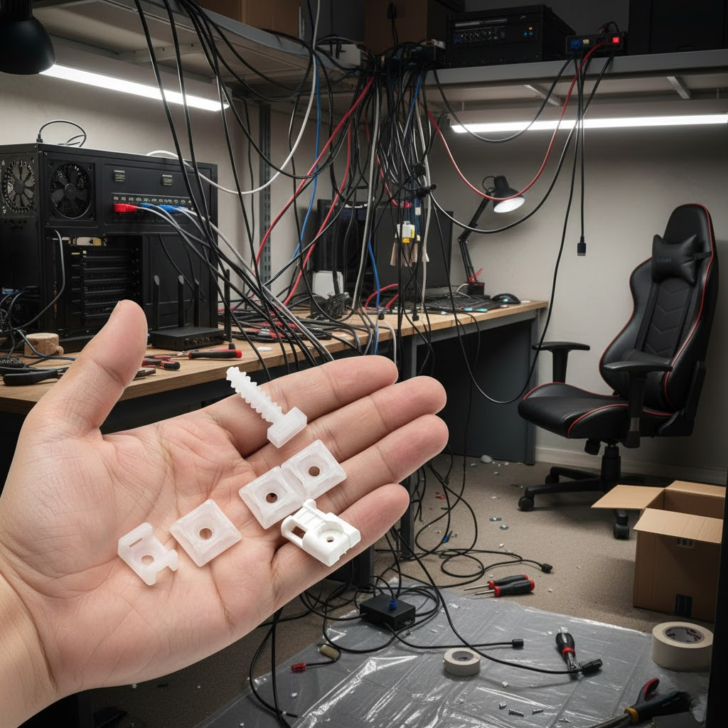 Площадка универсальная APRO 20x20 мм для кабельных стяжек