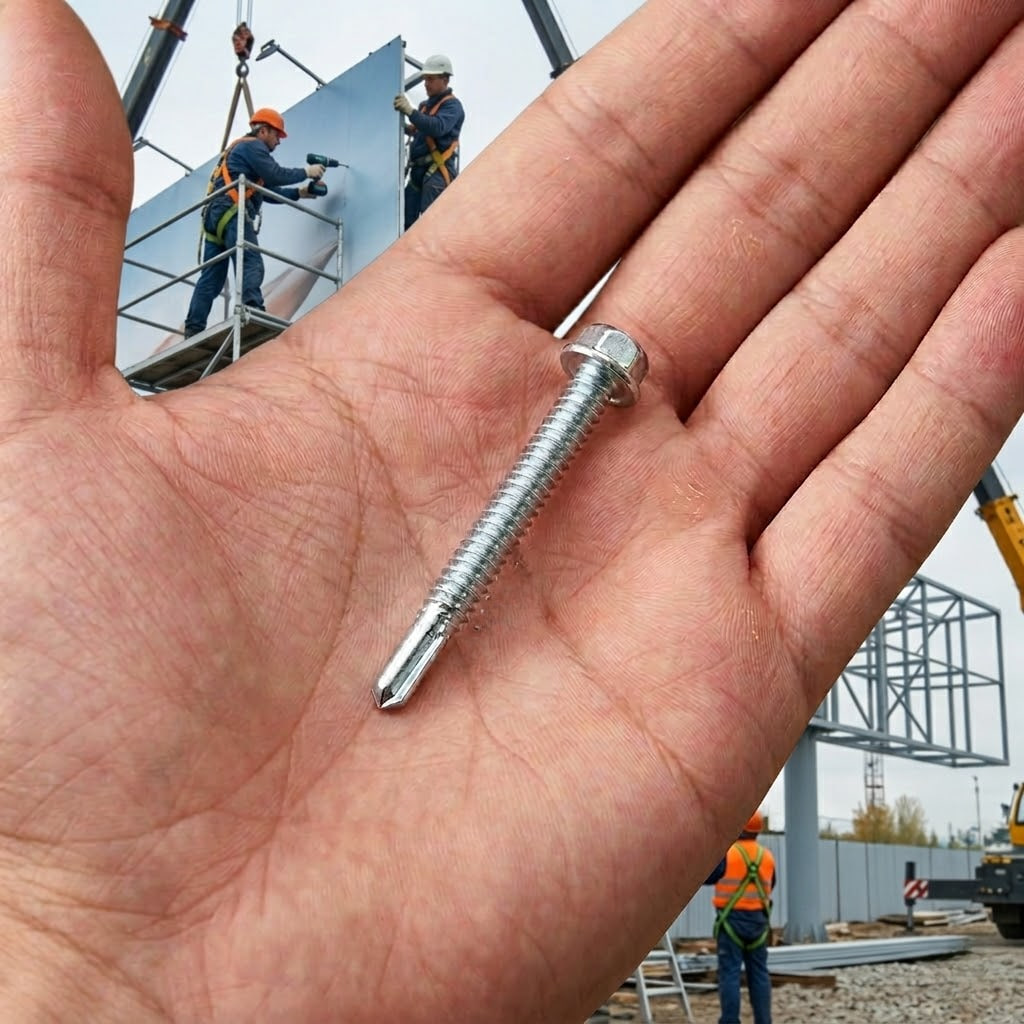 Саморез по металлу APRO 5,5×32 мм с усиленным сверлом