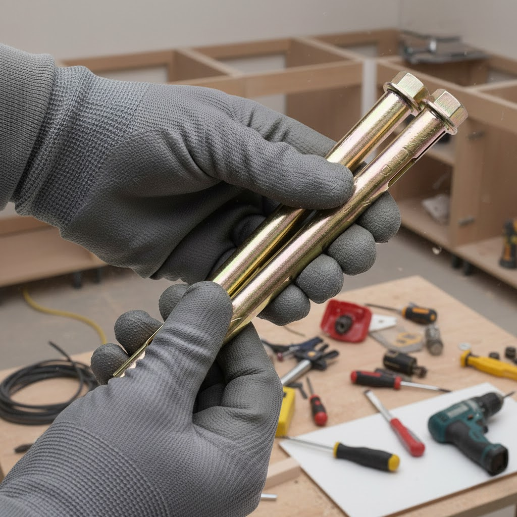 Анкер APRO М8/10×180 з кожухом і гайкою