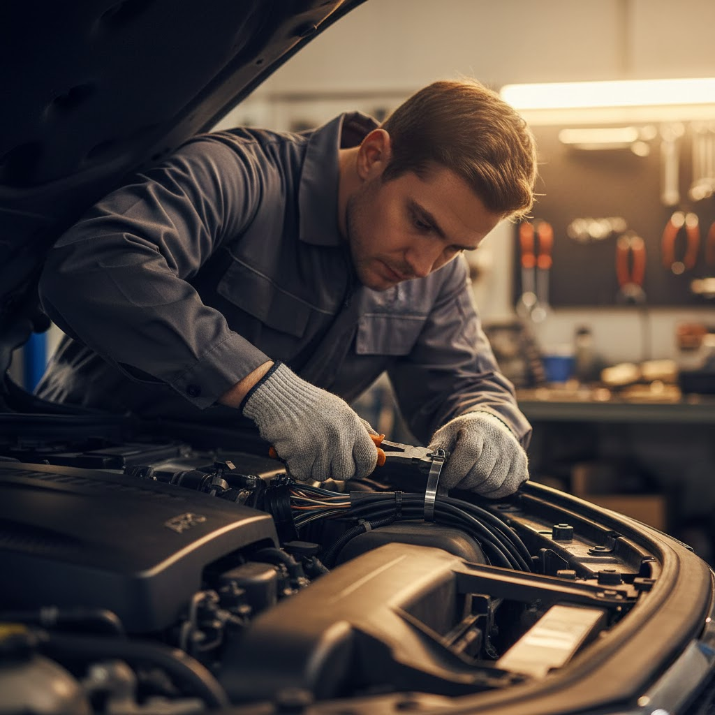 Хомут металевий 4,5x300 APRO з нержавіючої сталі