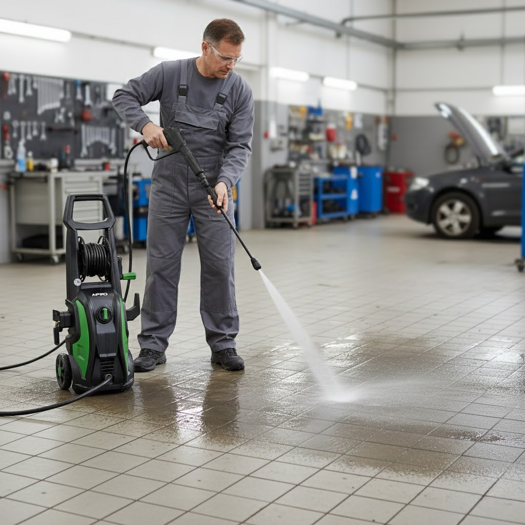 эффективная очистка с мощной мойкой высокого давления