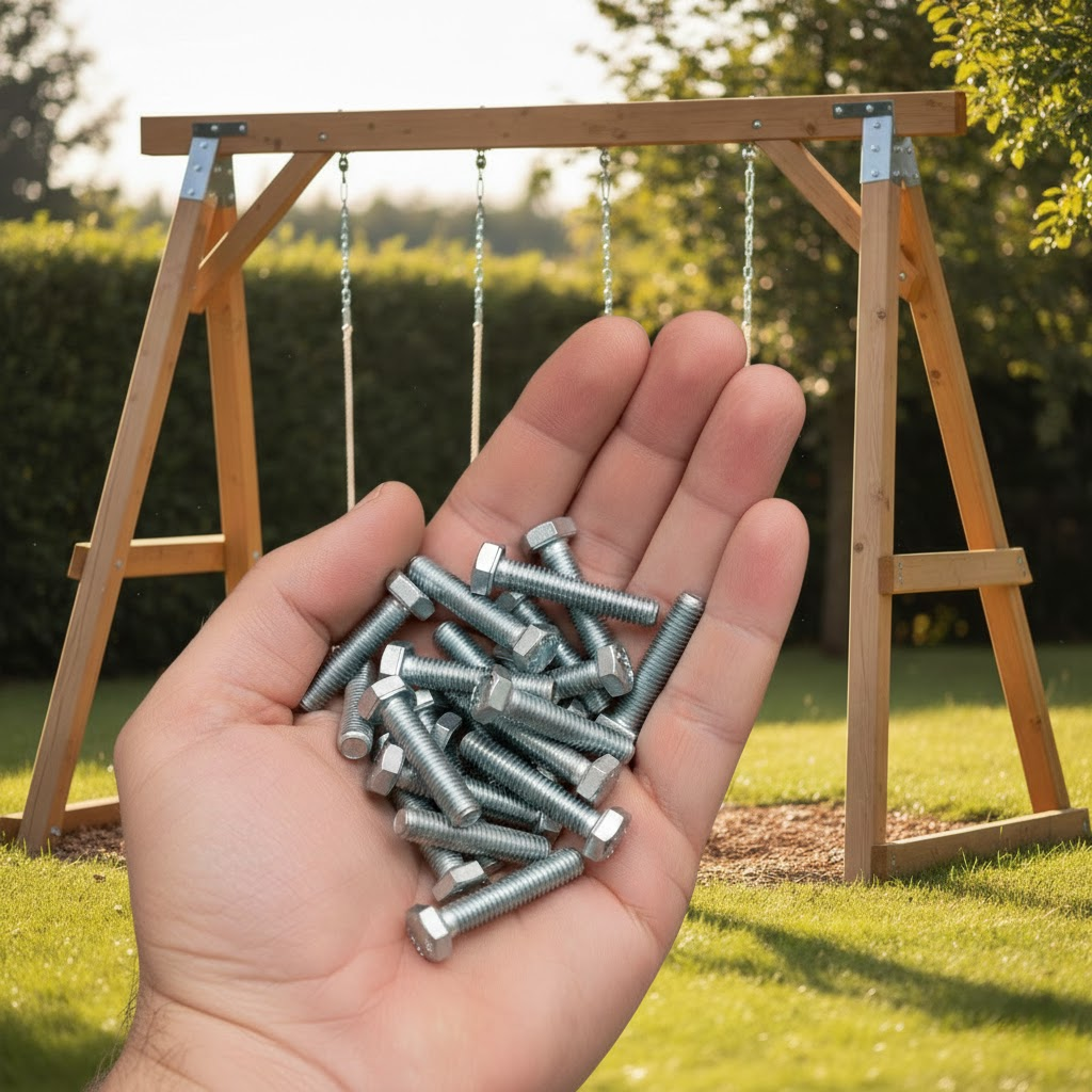 Болт з шестигранною головкою М8x25 DIN 933 APRO