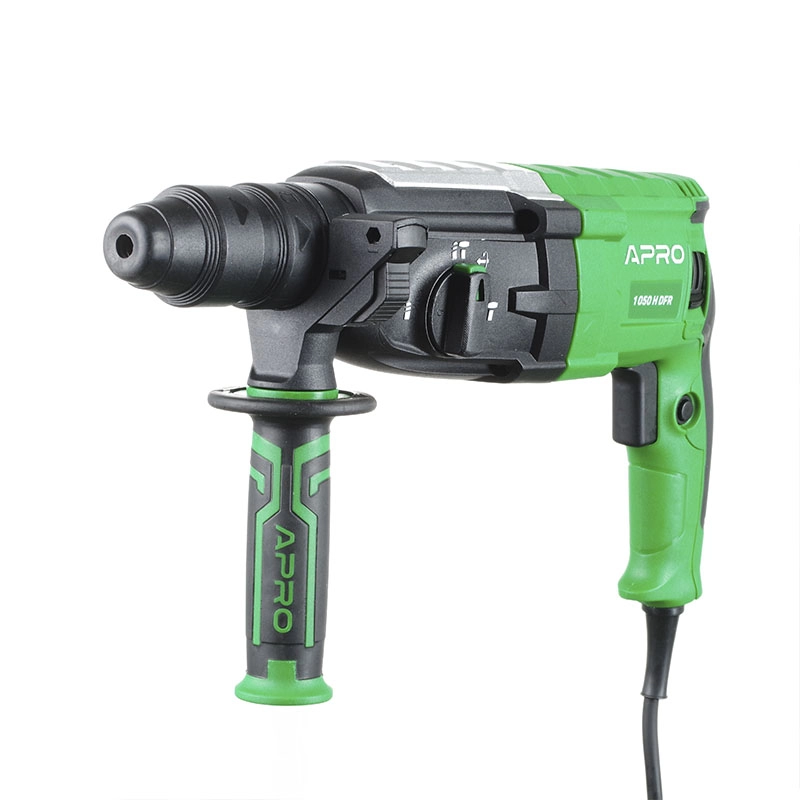 Перфоратор прямой APRO 3,5 Дж, 1050В, SDS+, 1050H DFR, кейс - Изображение 4