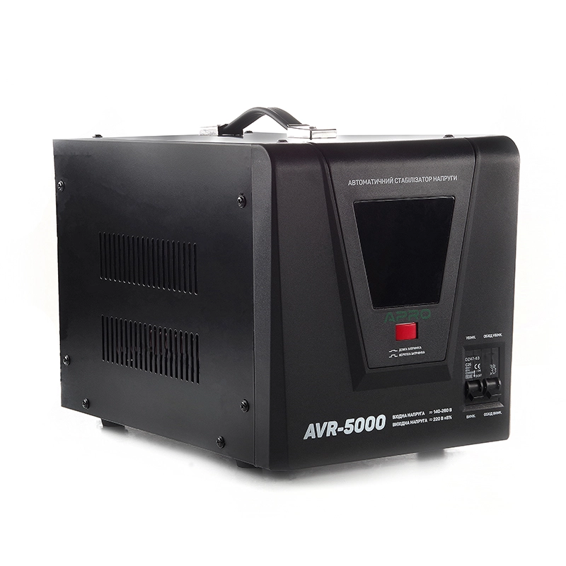 Стабілізатор напруги релейний AVR-5000, 4000Вт APRO - Зображення 5