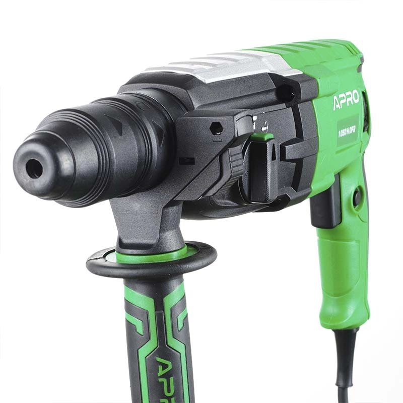 Перфоратор прямой APRO 3,5 Дж, 1050В, SDS+, 1050H DFR, кейс - Изображение 6