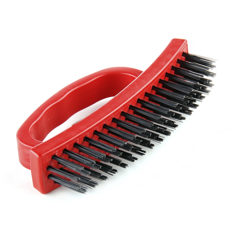 Щетка ручная пластиковый корпус, стальной проволока APRO