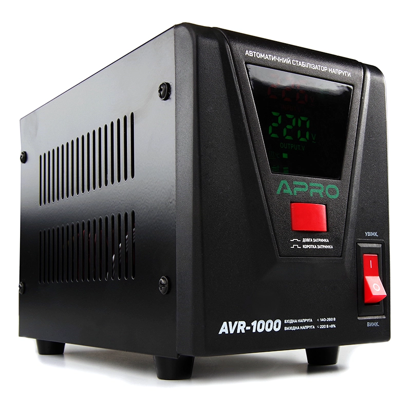 Стабілізатор напруги релейний AVR-1000, 800Вт APRO - Зображення 3