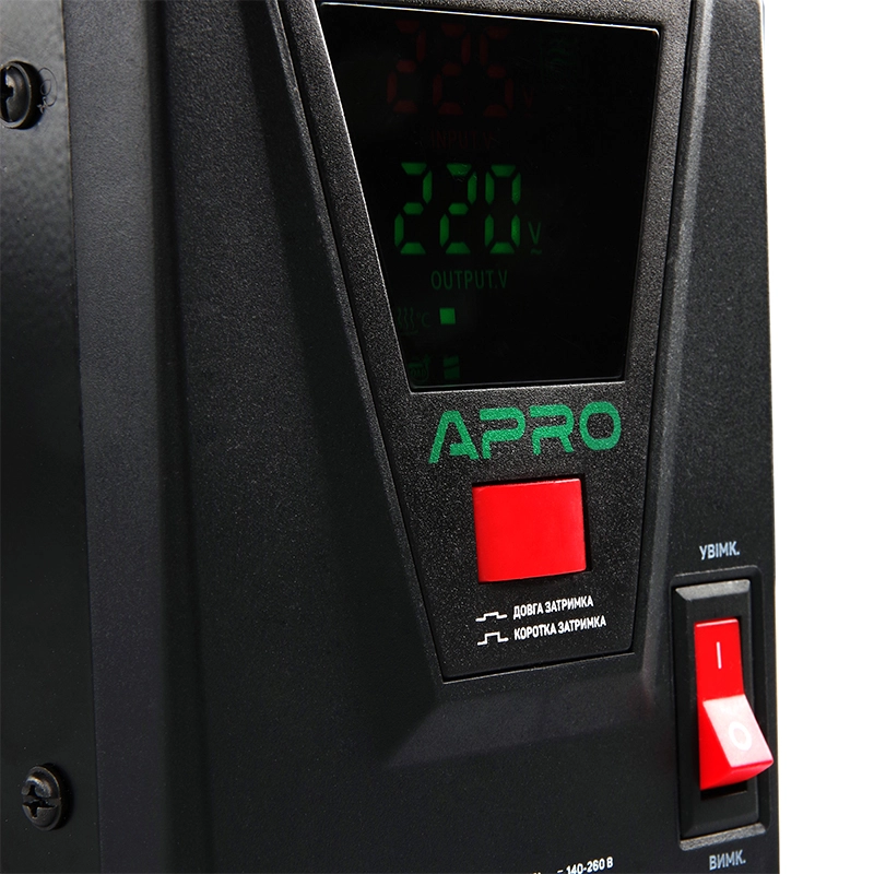 Стабілізатор напруги релейний AVR-1000, 800Вт APRO - Зображення 4