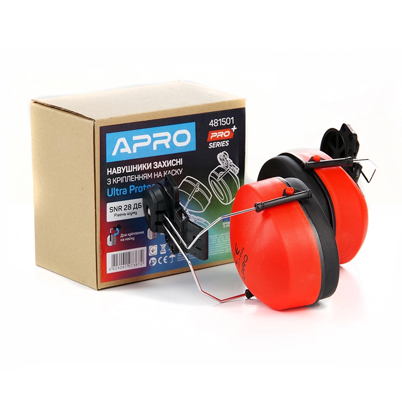 Наушники защитные с креплением на каске Ultra Protection APRO [8]