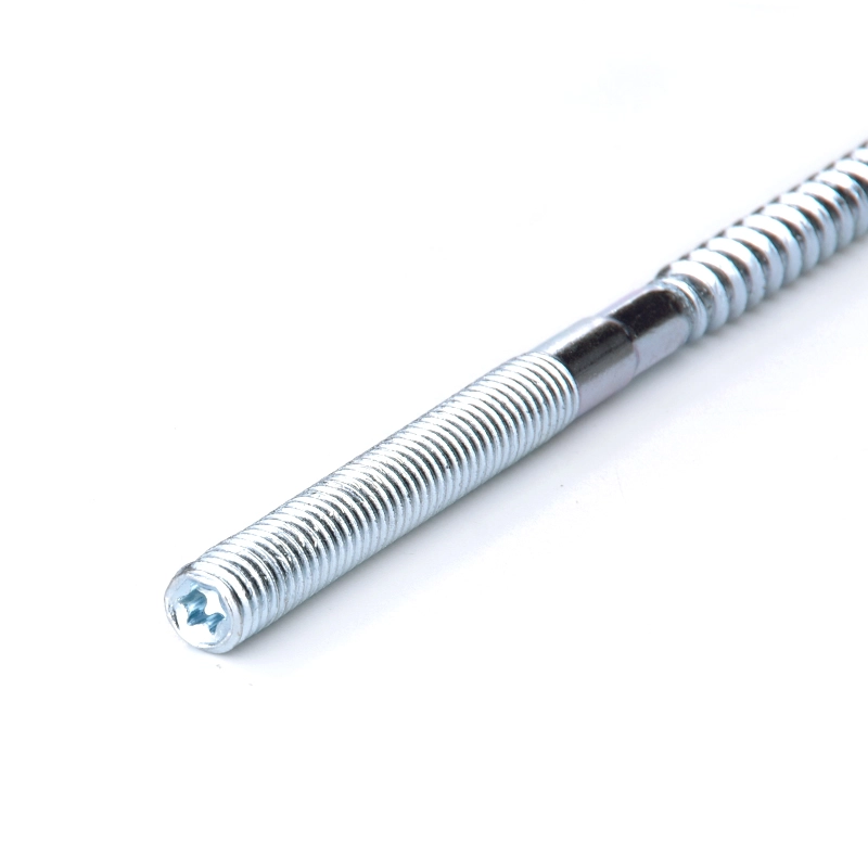 Гвинт-шуруп М8x120мм. (шпилька дворізьбова) TORX (ящ. 480 шт.) APRO - Зображення 2