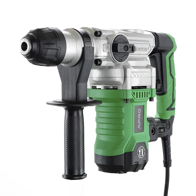 Перфоратор бочковой APRO 7,5 Дж, 1900В, SDS+, 1900 H, кейс - Изображение 2