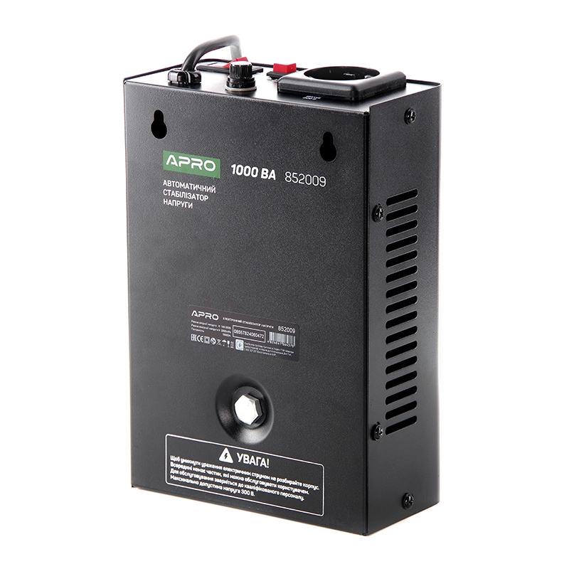 Стабілізатор напруги релейний AVR-1000V (підвісний) APRO - Зображення 4