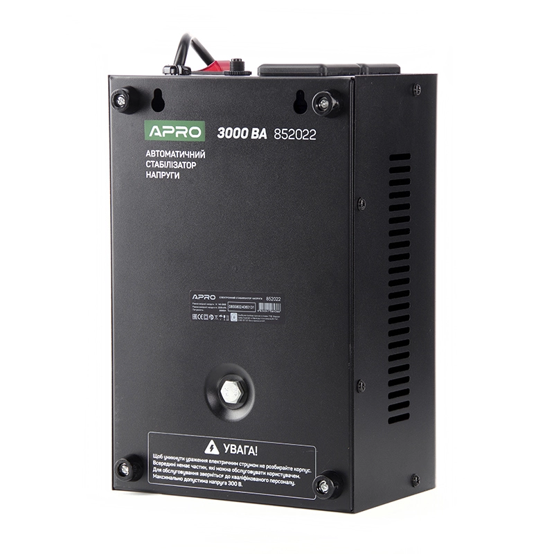 Стабілізатор напруги релейний AVR-3000V (підвісний) APRO - Зображення 4