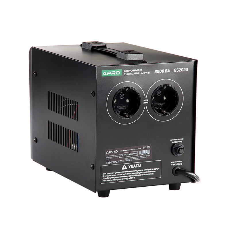 Стабілізатор напруги релейний AVR-3000 APRO - Зображення 5