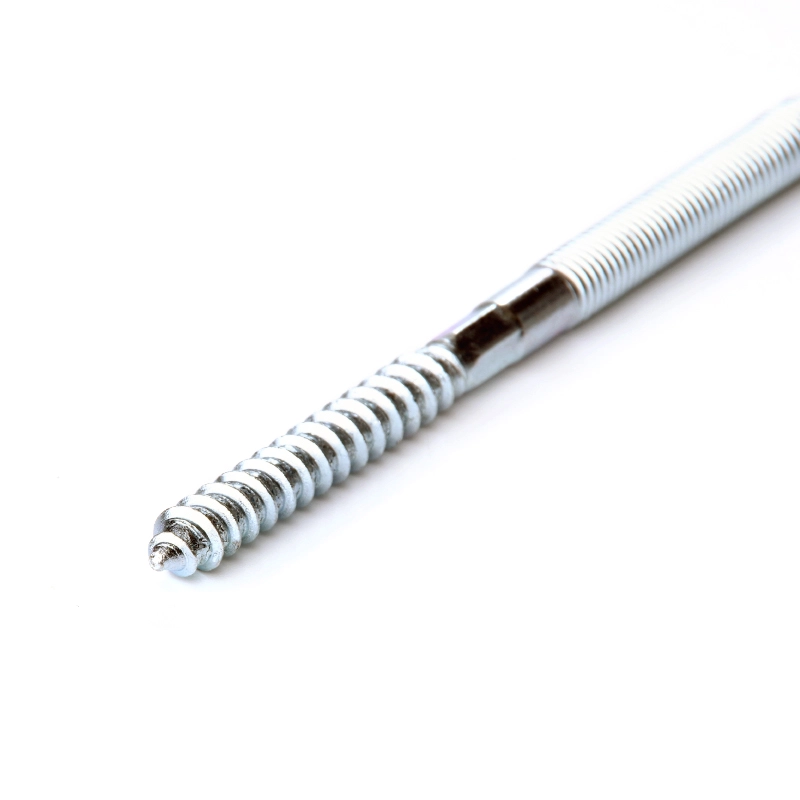 Гвинт-шуруп М8x120мм. (шпилька дворізьбова) TORX (ящ. 480 шт.) APRO - Зображення 3