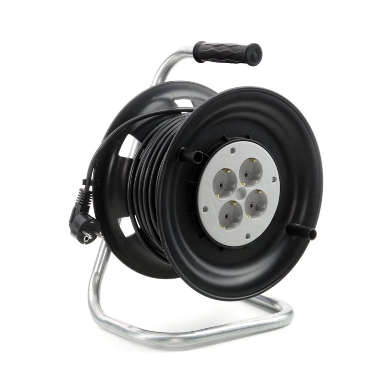 Подовжувач на котушці  з заземленням 3х1,0 кв.мм 30м APRO [1]