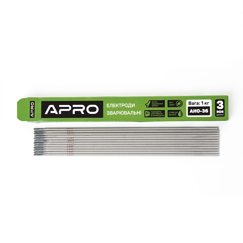 Электроды сварочные АНО-36 1кг 3мм APRO - Изображение 4