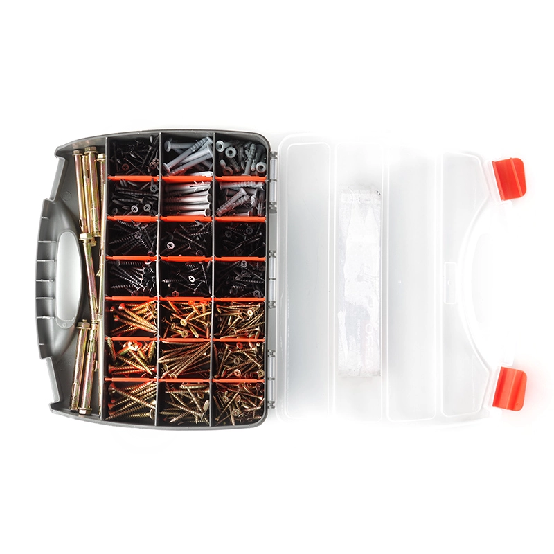 Набір дюбелів і саморізів 3.5–6.0мм та анкери M6–M8 12,5'' APRO [4]