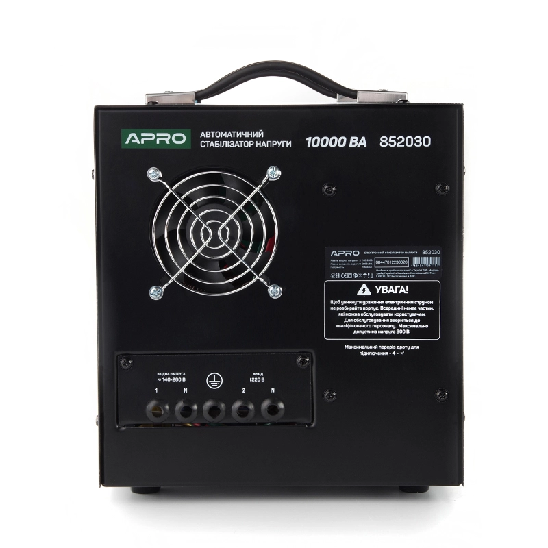 Стабілізатор напруги релейний AVR-10000, 8000Вт APRO - Зображення 2