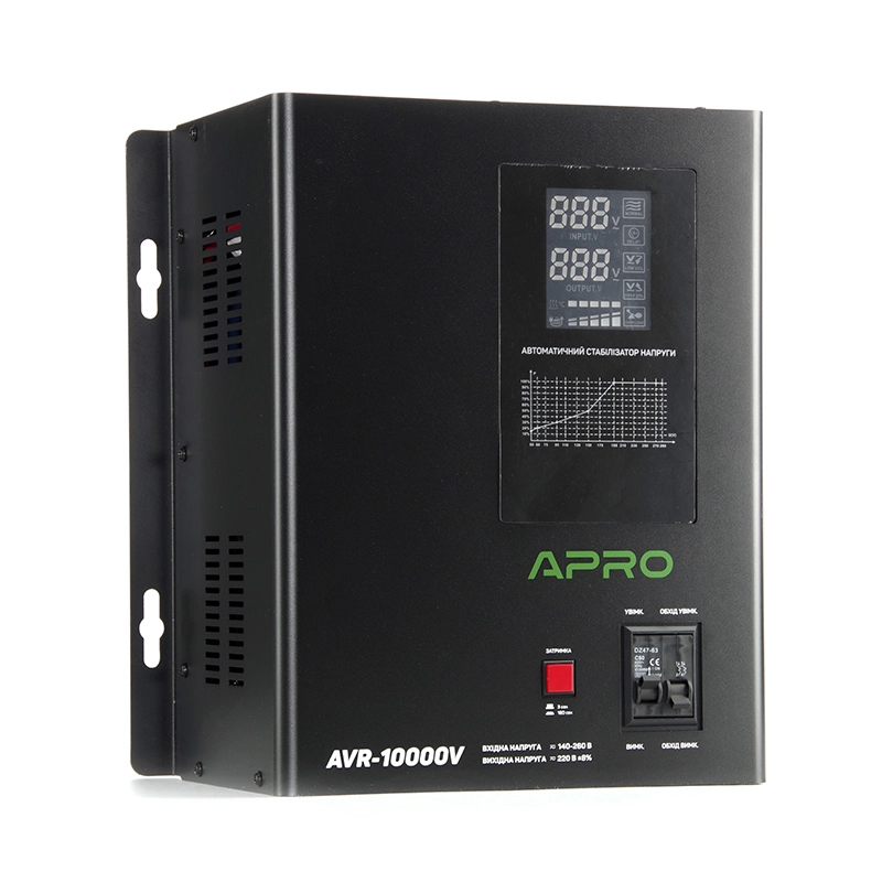 Стабилизатор напряжения релейный AVR-10000V (подвесной) APRO - Изображение 3