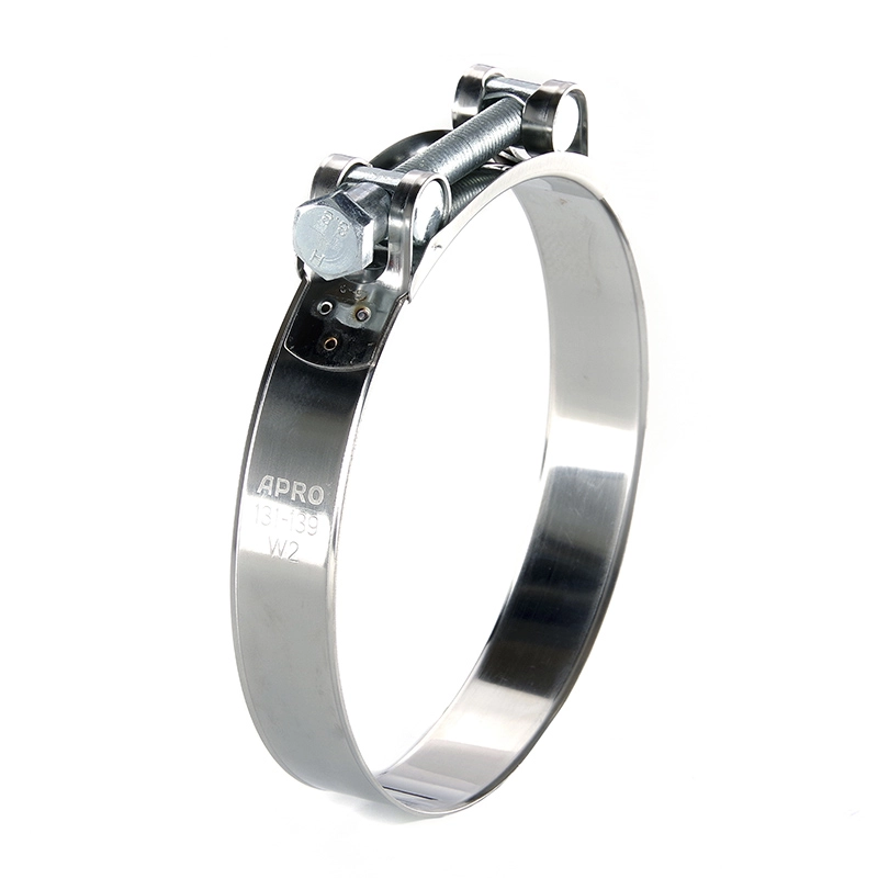 Хомут силовий нержавіючий W2 140-148мм APRO [1]