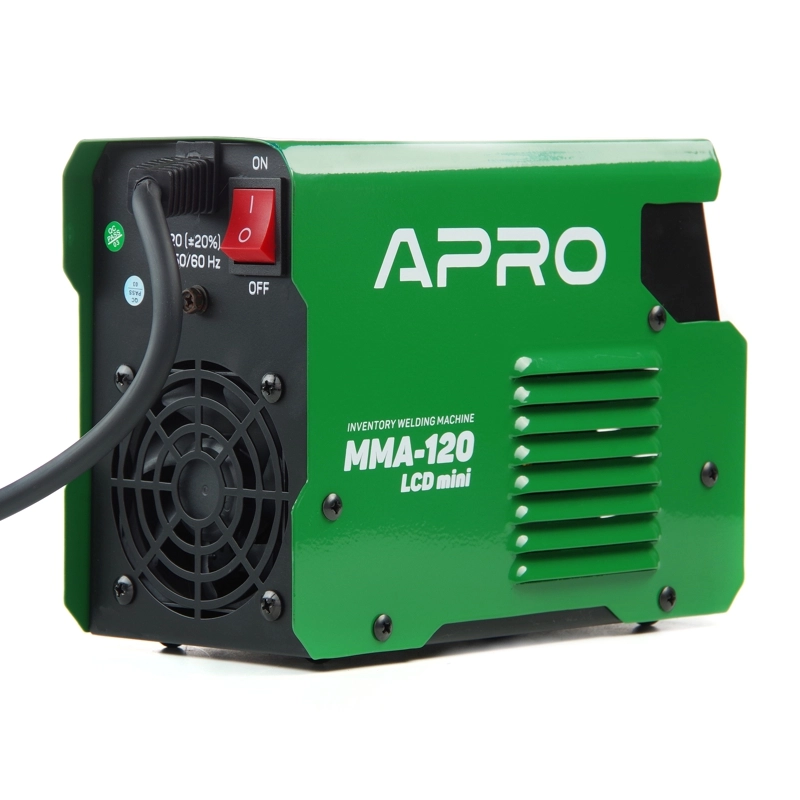 Сварочный аппарат инверторный MMA-120 LCD mini APRO [7]