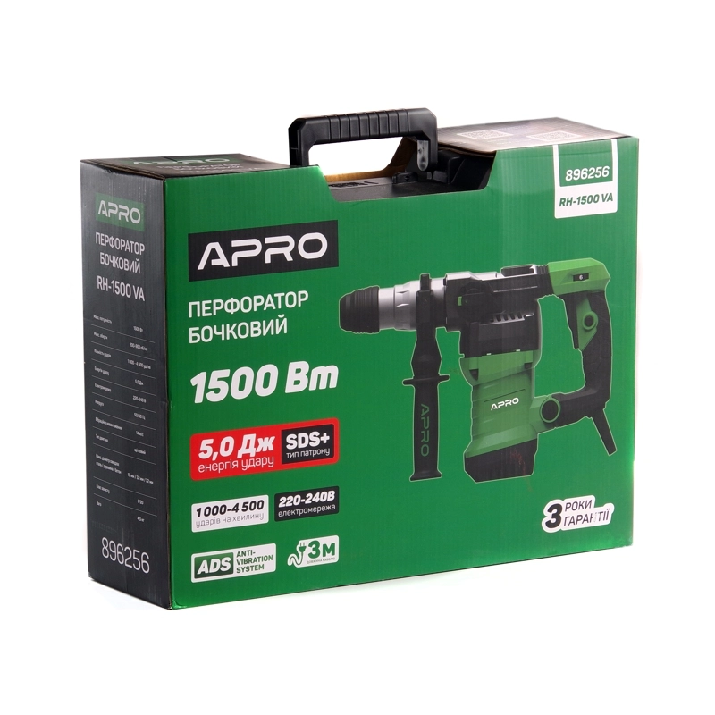 Перфоратор бочковий RH-1500 VA APRO [7]