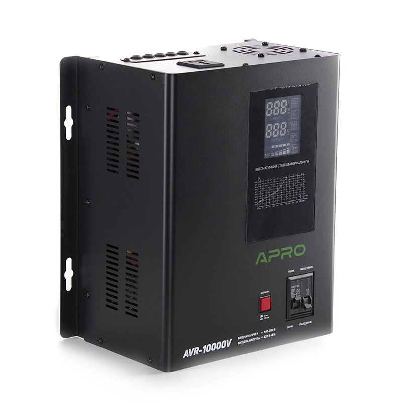 Стабилизатор напряжения релейный AVR-10000V (подвесной) APRO - Изображение 2