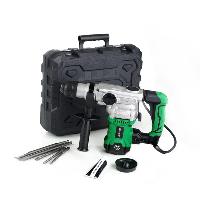 Перфоратор бочковой APRO 7,5 Дж, 1900В, SDS+, 1900 H, кейс - Изображение 22