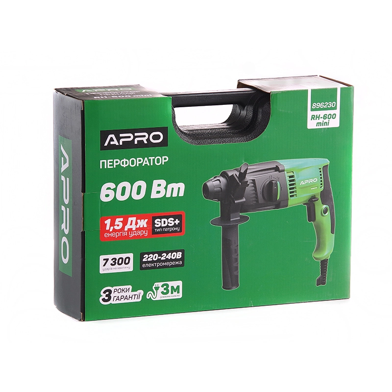 Перфоратор прямой RH-600 mini APRO [12]