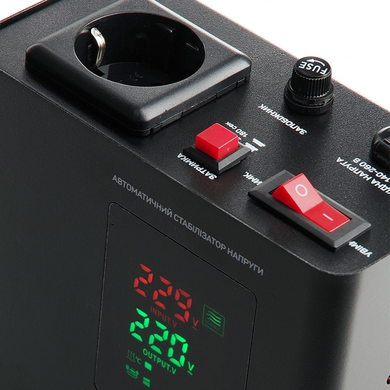Стабілізатор напруги релейний AVR-500V, 400Вт APRO - Зображення 6