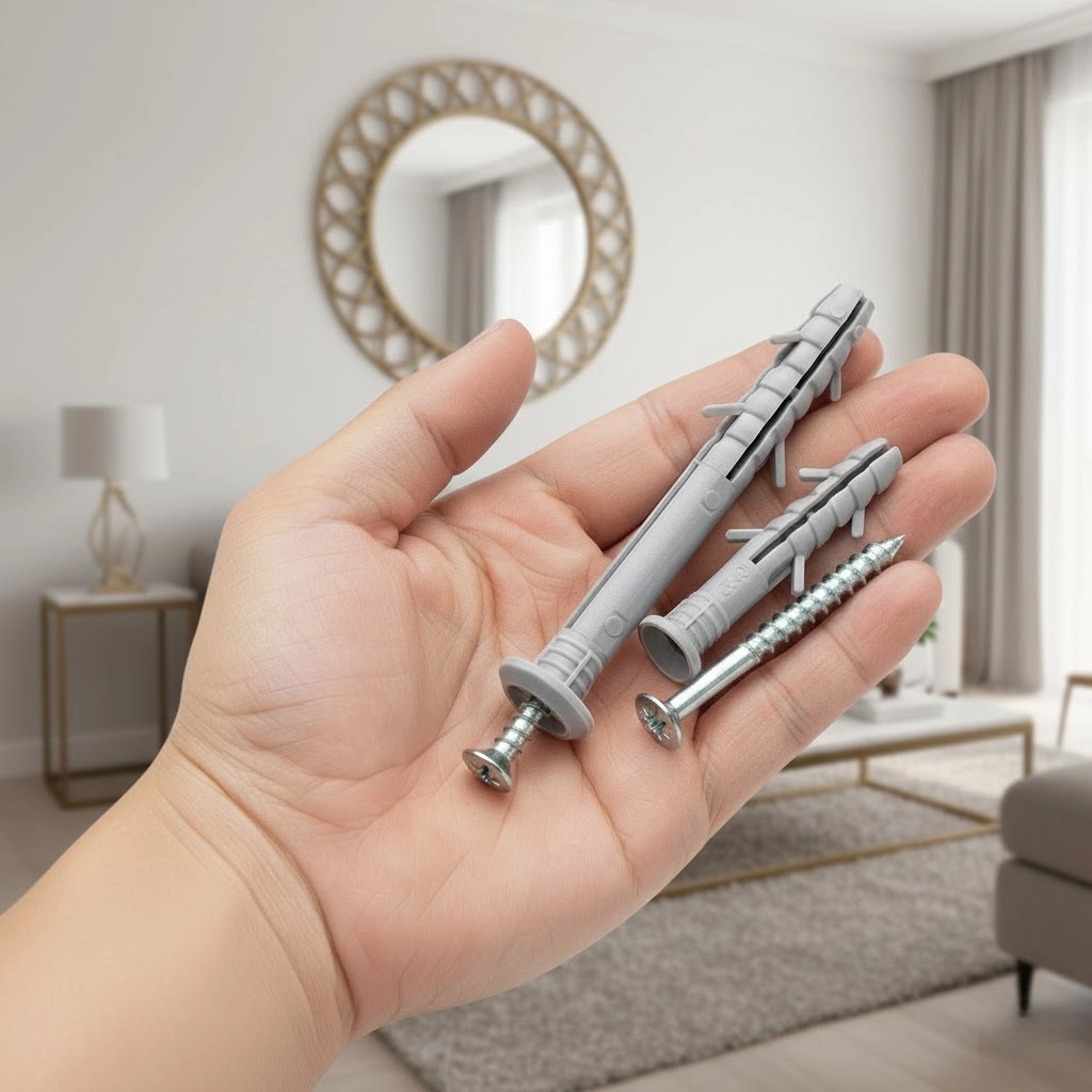 Дюбель-цвях 8x100 з поліетиленовим дюбелем і потайною головкою