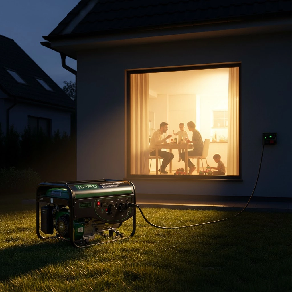 компактний та продуктивний генератор для дому та роботи