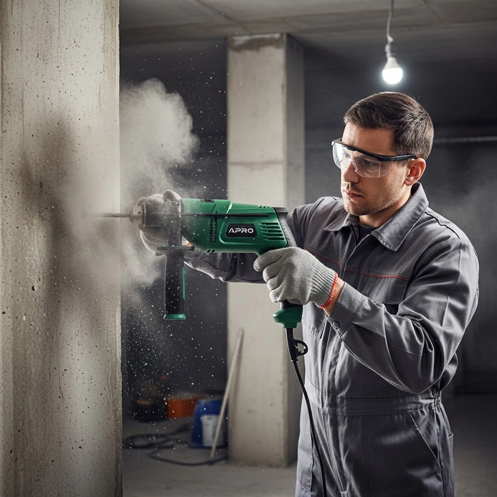 Надёжность дрели 13/1000 APRO