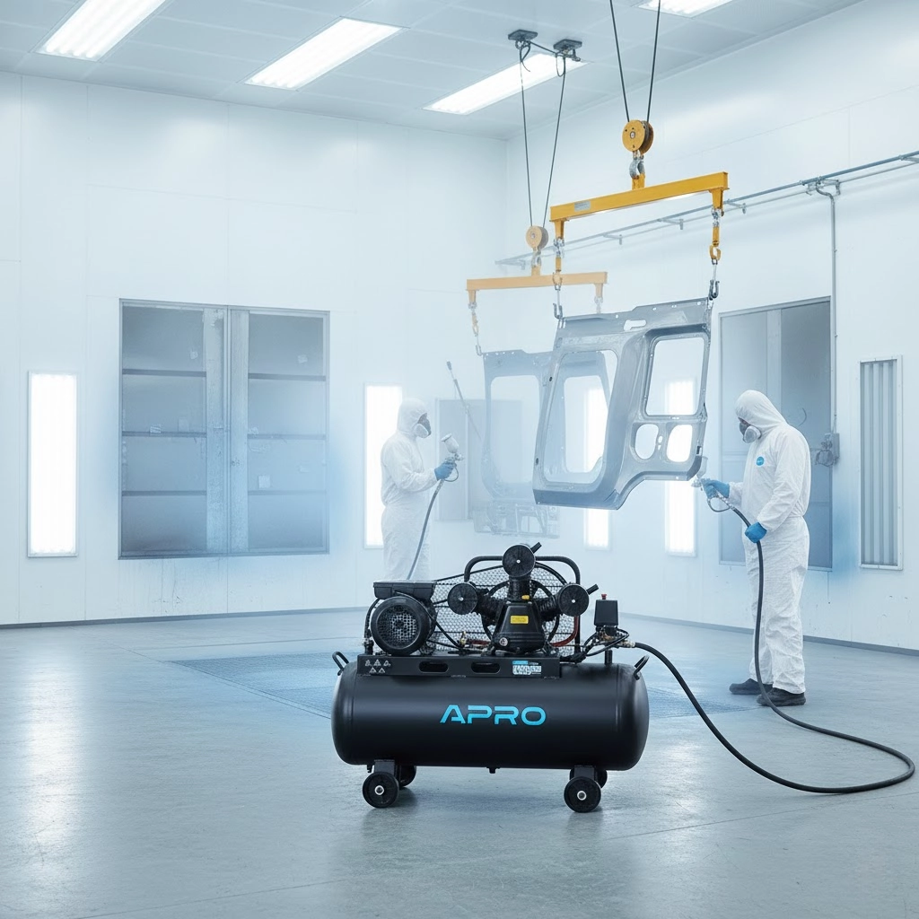 потужний трициліндровий компресор для професійного використання