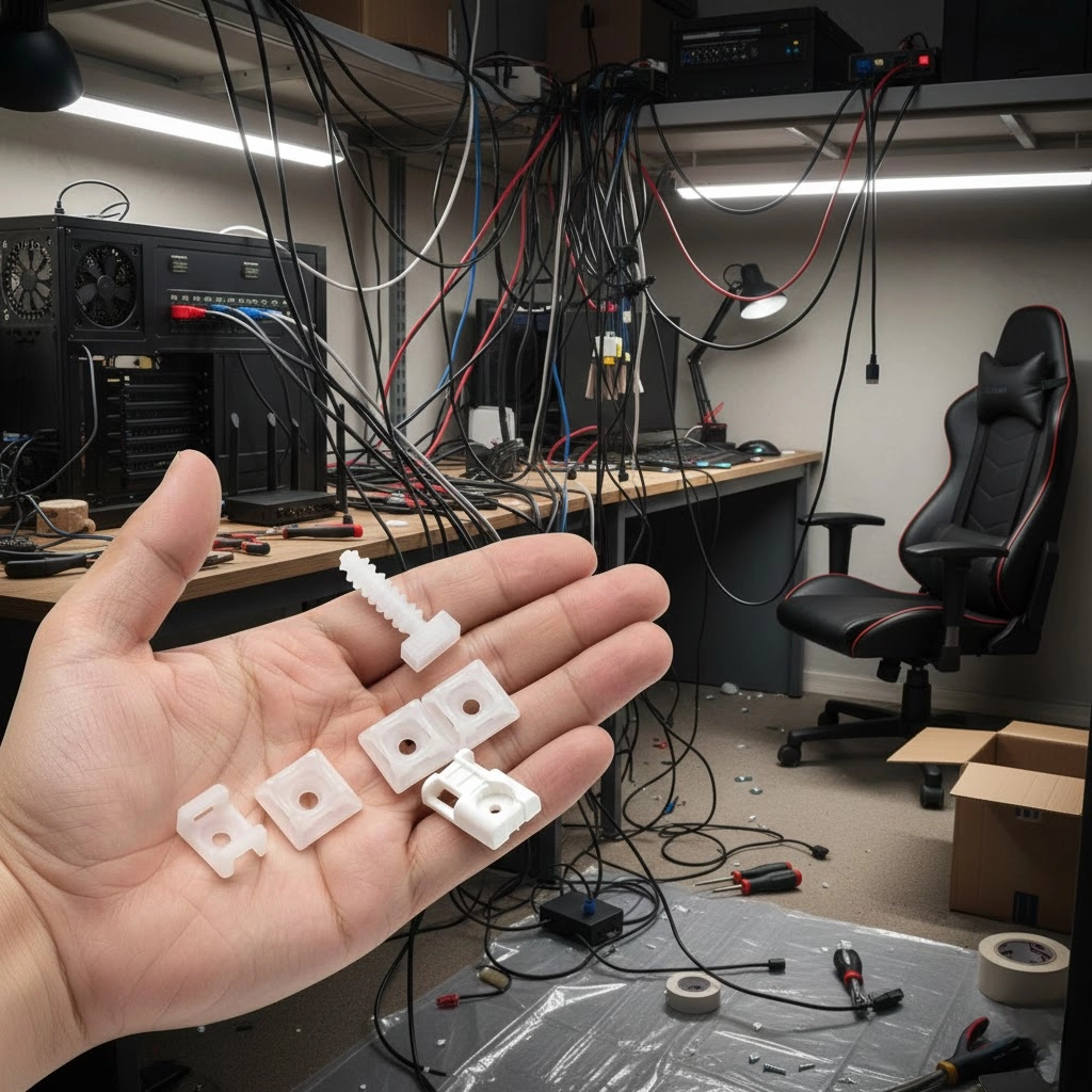 Майданчик універсальний APRO 20x20 мм для кабельних стяжок