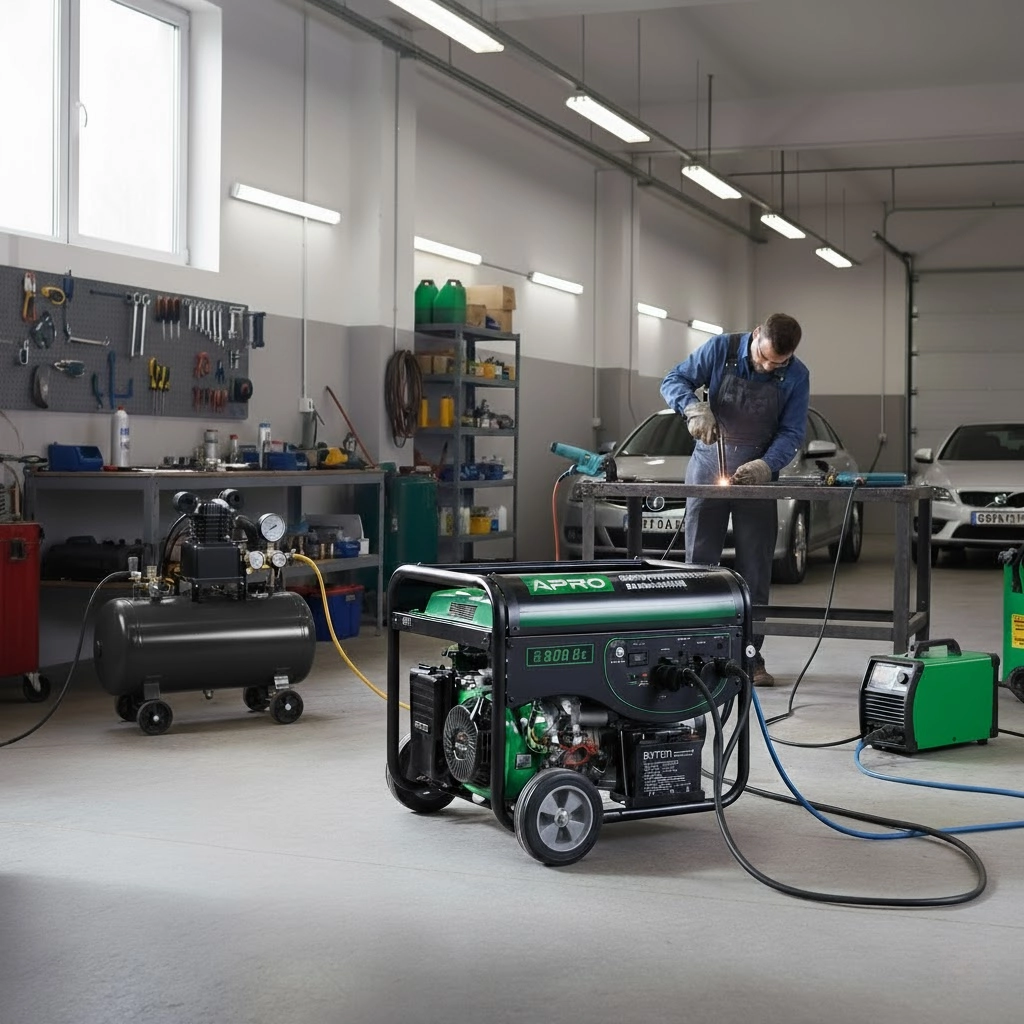 мощный генератор для стабильного электроснабжения