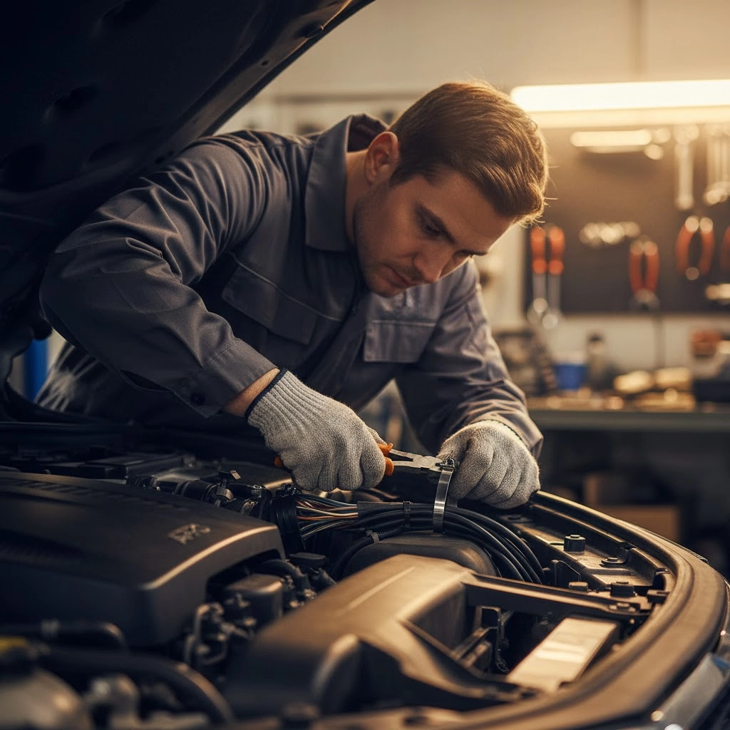 Металлический хомут 4,5x200 APRO из нержавеющей стали