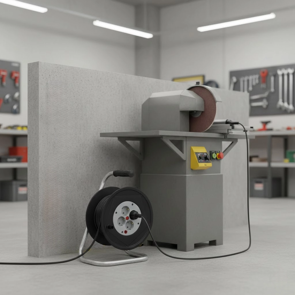 Подовжувач на котушці з заземленням та запобіжником 25 м APRO