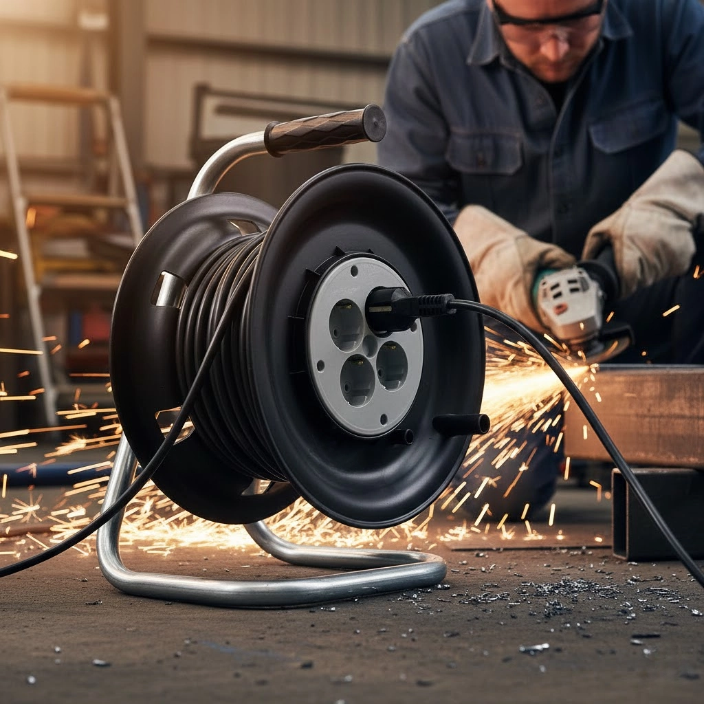 Подовжувач на котушці 30 м APRO