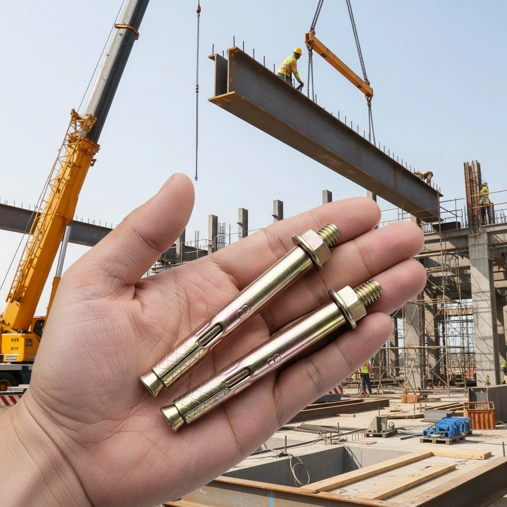 Анкер APRO М6/8×85 с кожухом и гайкой