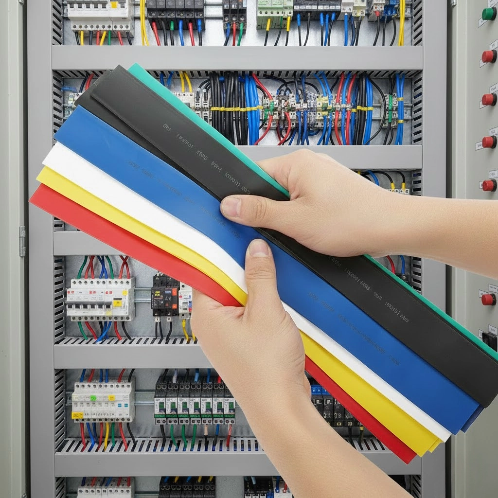 Набор термоусаживаемых трубок APRO 30 мм 6 цветов