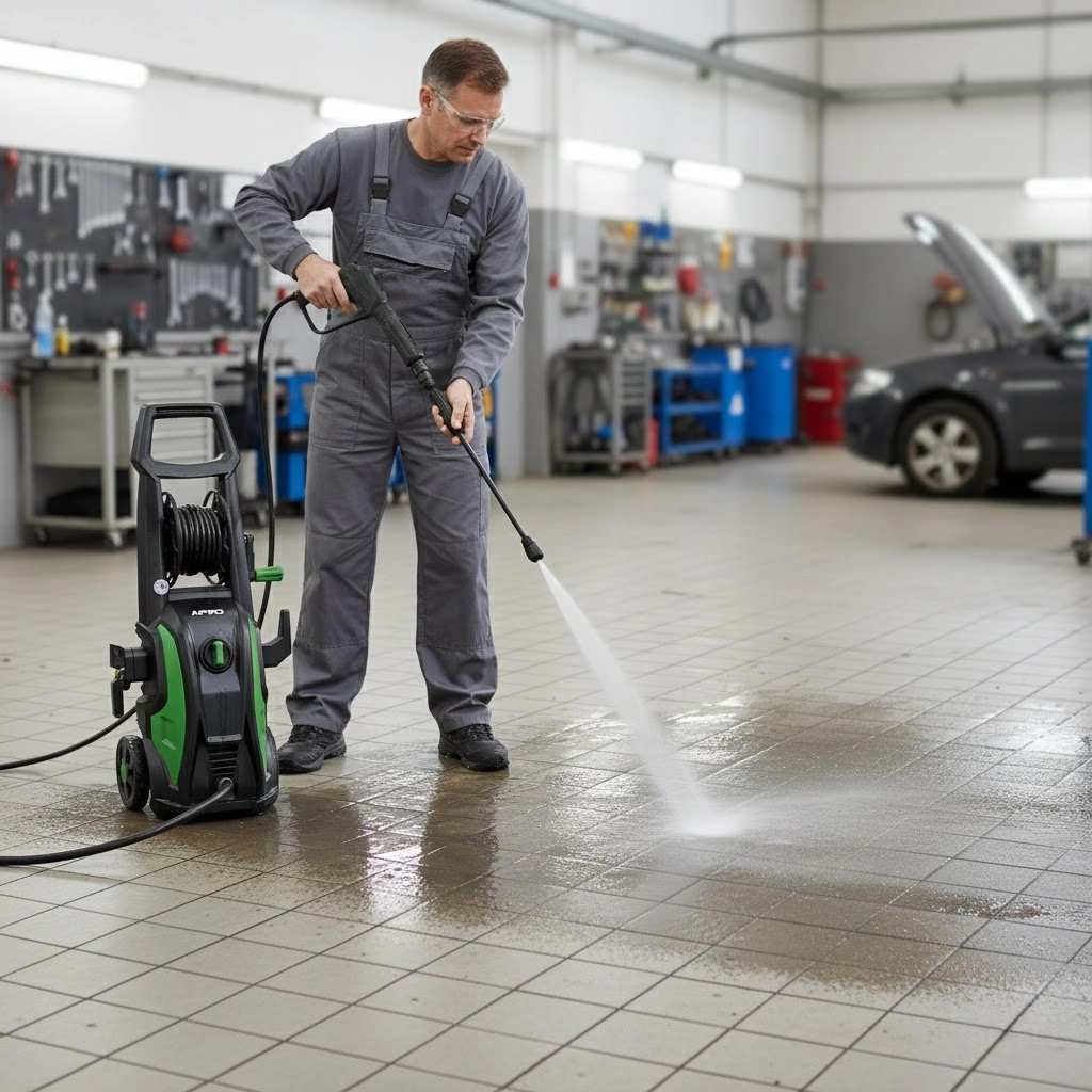 эффективная очистка с мощной мойкой высокого давления