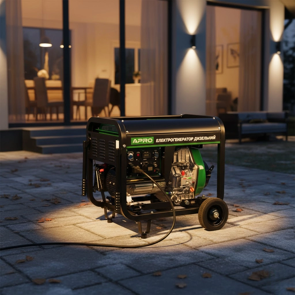 компактный и надежный генератор для стабильного питания