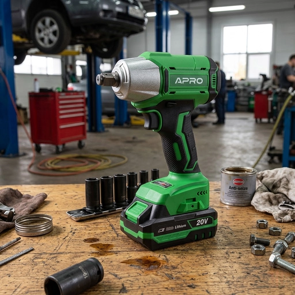 Гайковерт бесщеточный MS 20WBP 20В без АКБ и ЗУ APRO